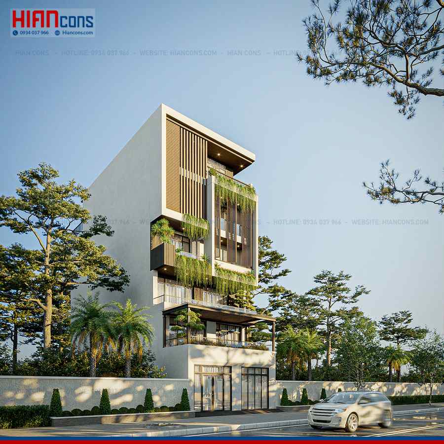 Chi Phí Xây Nhà Phố Tropical