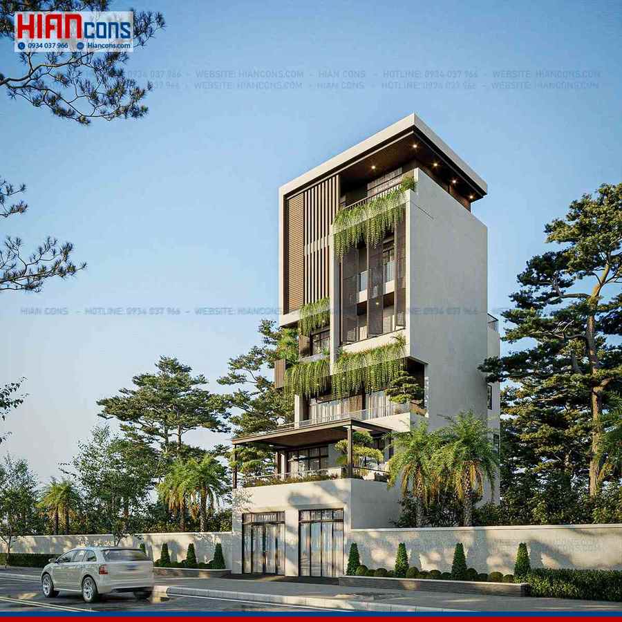 Chi Phí Xây Nhà Phố Tropical