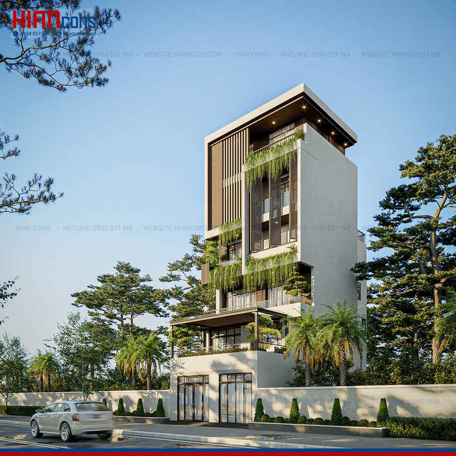 Chi Phí Xây Nhà Phố Tropical