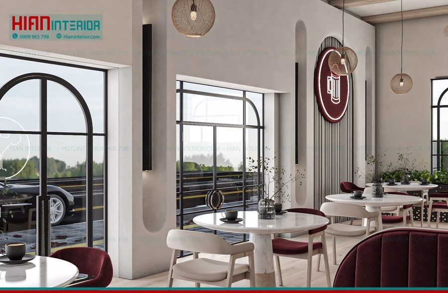 Thiết Kế Cafe Khung Thép Khác Biệt