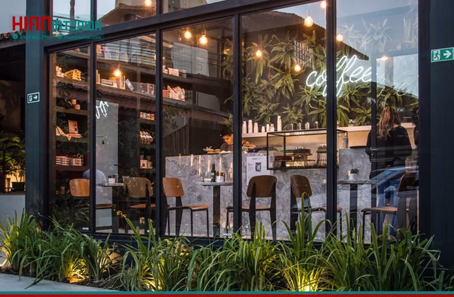 Báo Giá Cafe Khung Thép Tiết Kiệm