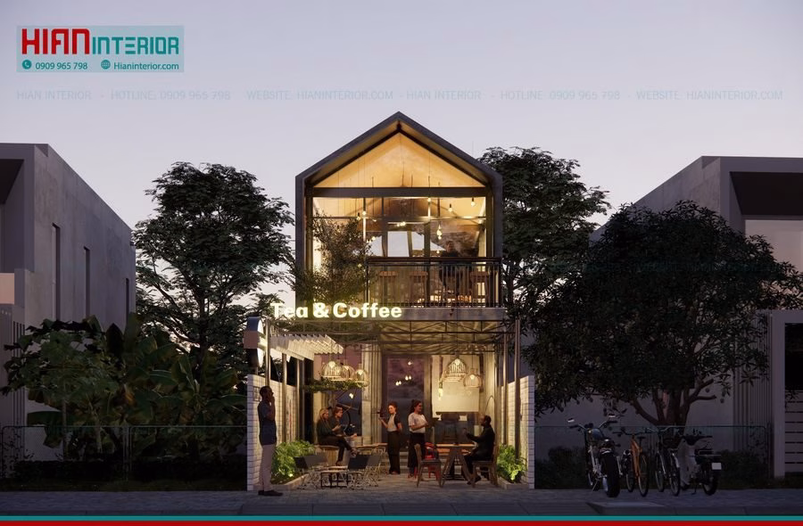 Báo Giá Thi Công Cafe Khung Thép