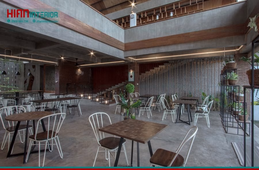 Xây Dựng Quán Cafe Khung Thép