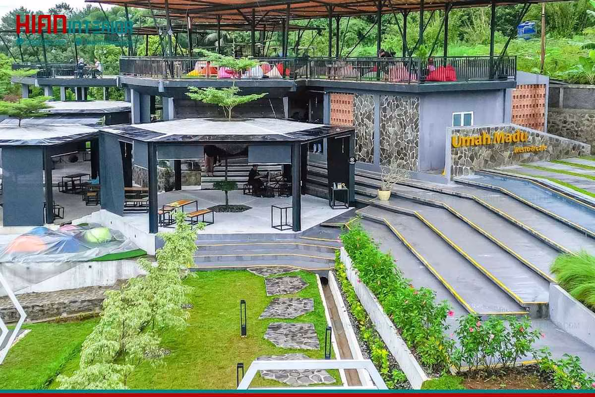 Thiết Kế Cafe Sân Vườn Phong Cách Hiện Đại