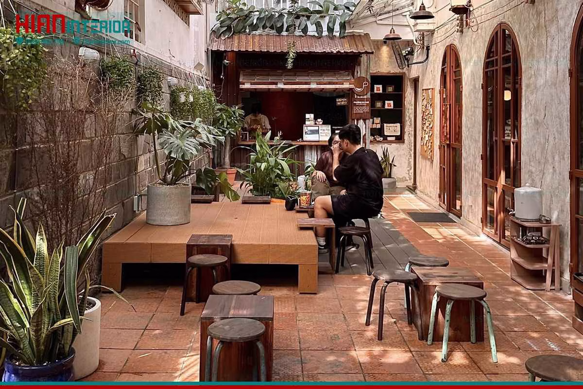 Thi Công Cafe Sân Vườn Diện Tích Nhỏ