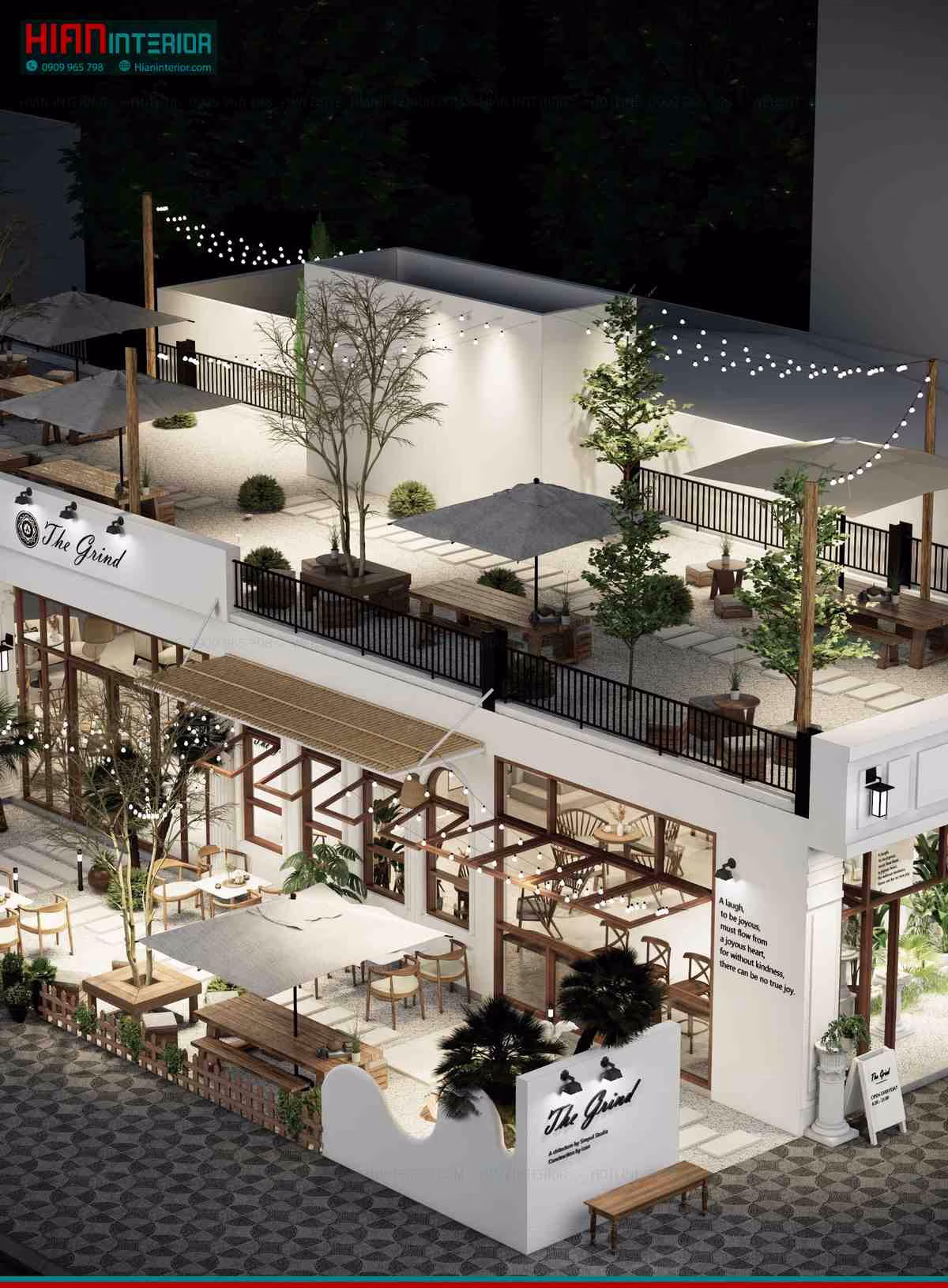 Thiết Kế Cảnh Quan Cafe Sân Vườn