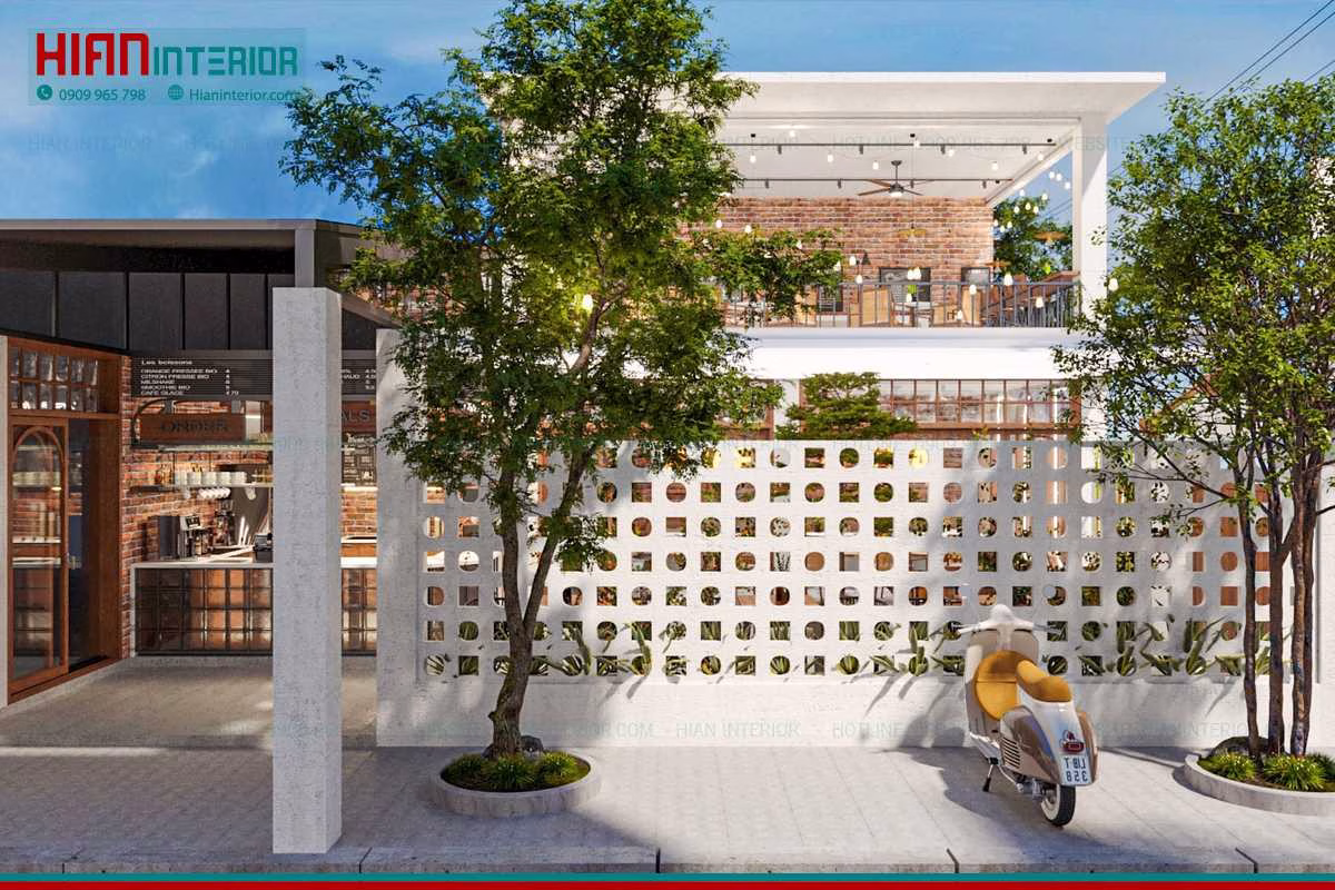 Thi Công Cảnh Quan Cafe Sân Vườn