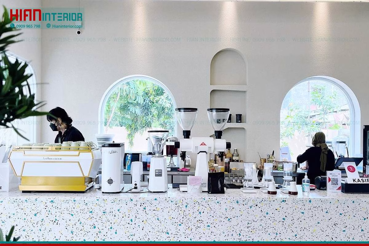 Thi Công Trọn Gói Cafe Sân Vườn