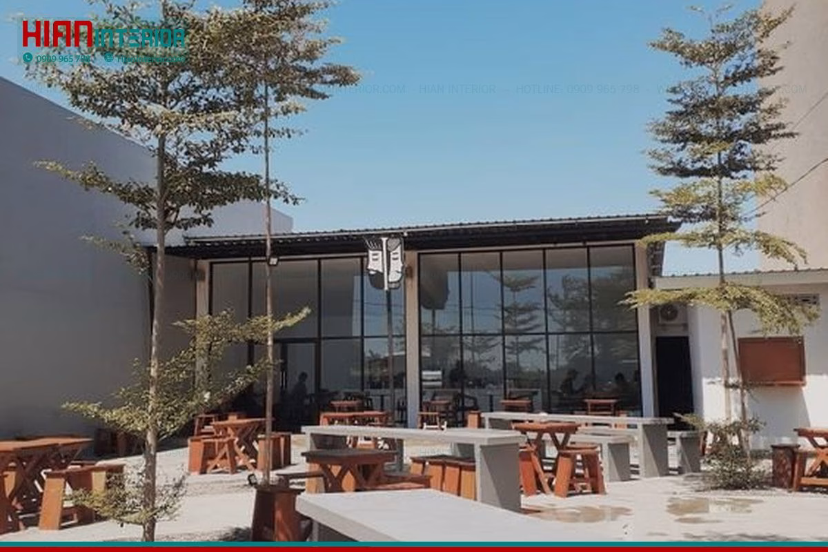 Mẫu Cafe Sân Vườn Đáng Đầu Tư