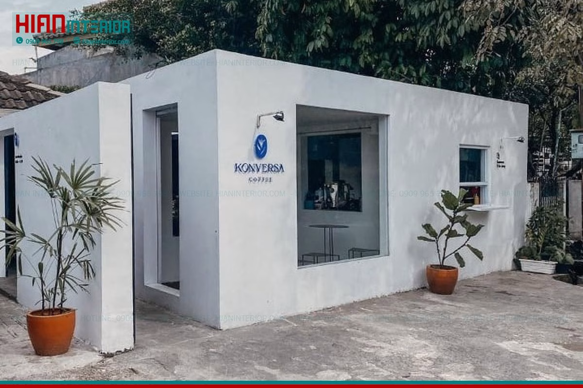 Thi Công Quán Cafe Sân Vườn