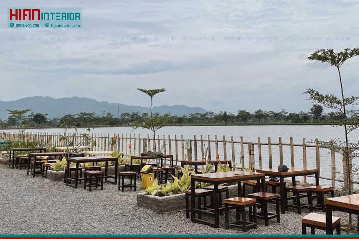Thiết Kế Cafe Sân Vườn Độc Đáo