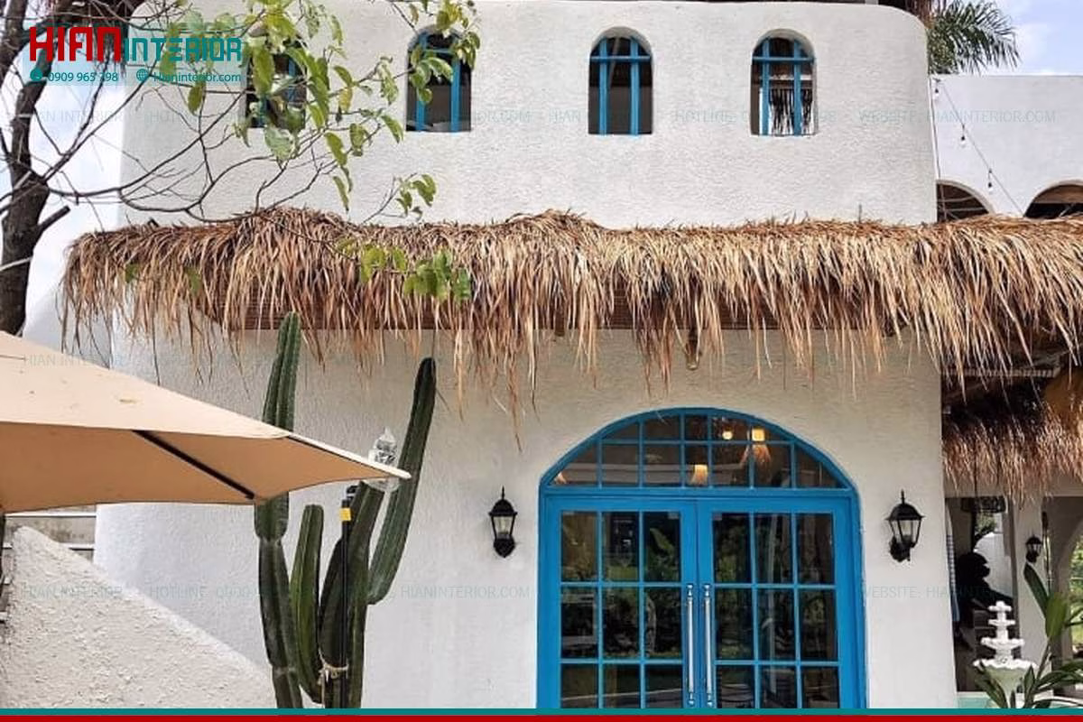 Thiết Kế Cafe Sân Vườn Thu Hút