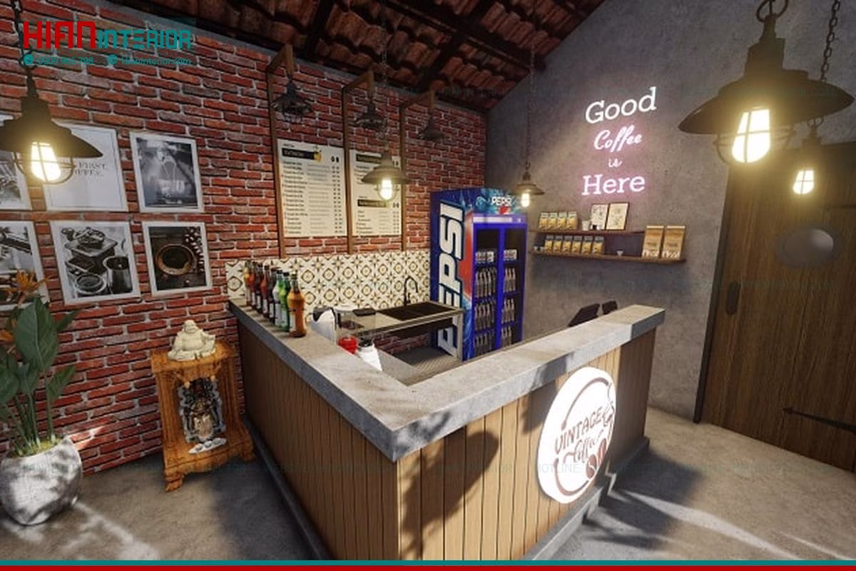 Thi Công Cafe Sân Vườn Hút Khách