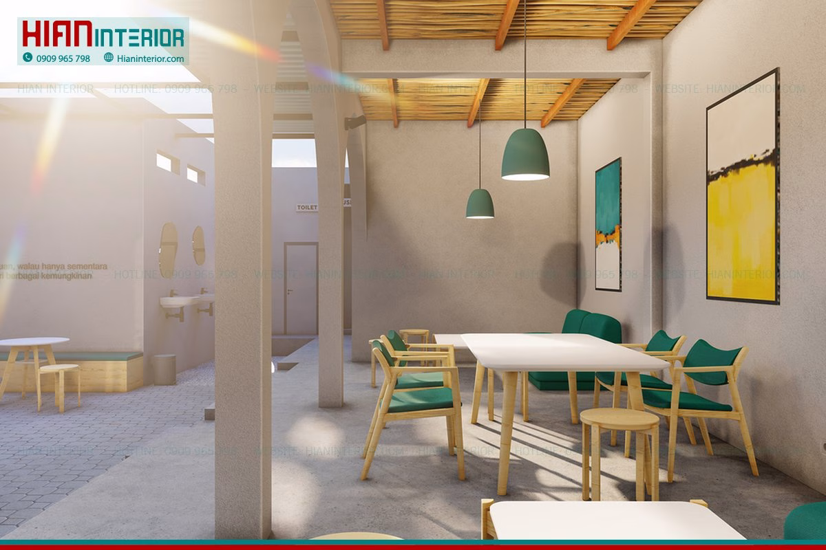 Báo Giá Cafe Sân Vườn Trọn Gói