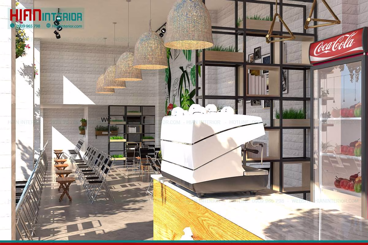 Báo Giá Cafe Sân Vườn Hút Khách
