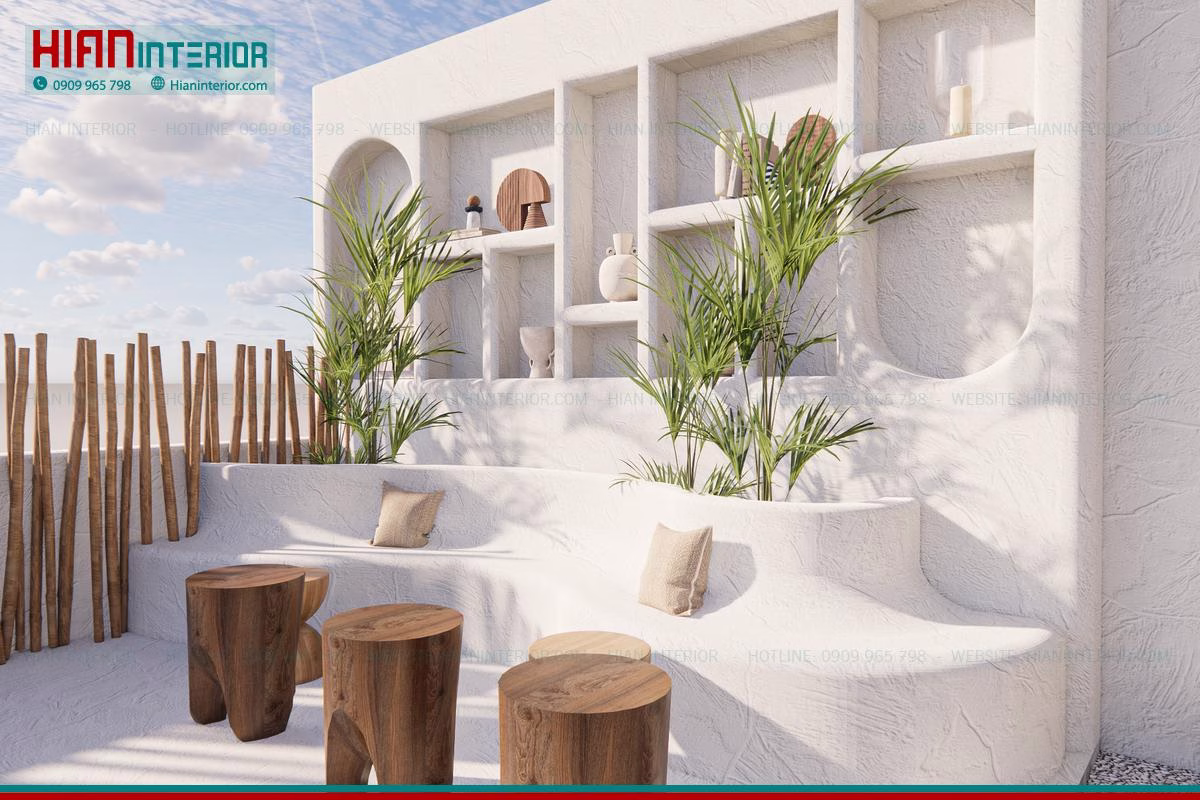 Giá Thi Công Cafe Sân Vườn